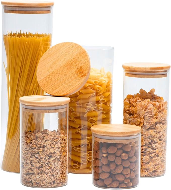 KIT POTES HERMÉTICOS PARA ARMAZENAR