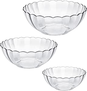 KIT SALADEIRA DE VIDRO